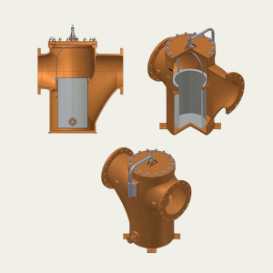 Cast Steel Basket Filters FBC