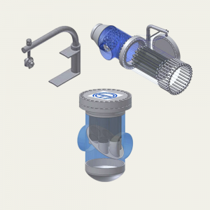 High Pressure Drop Basket Filters FBH